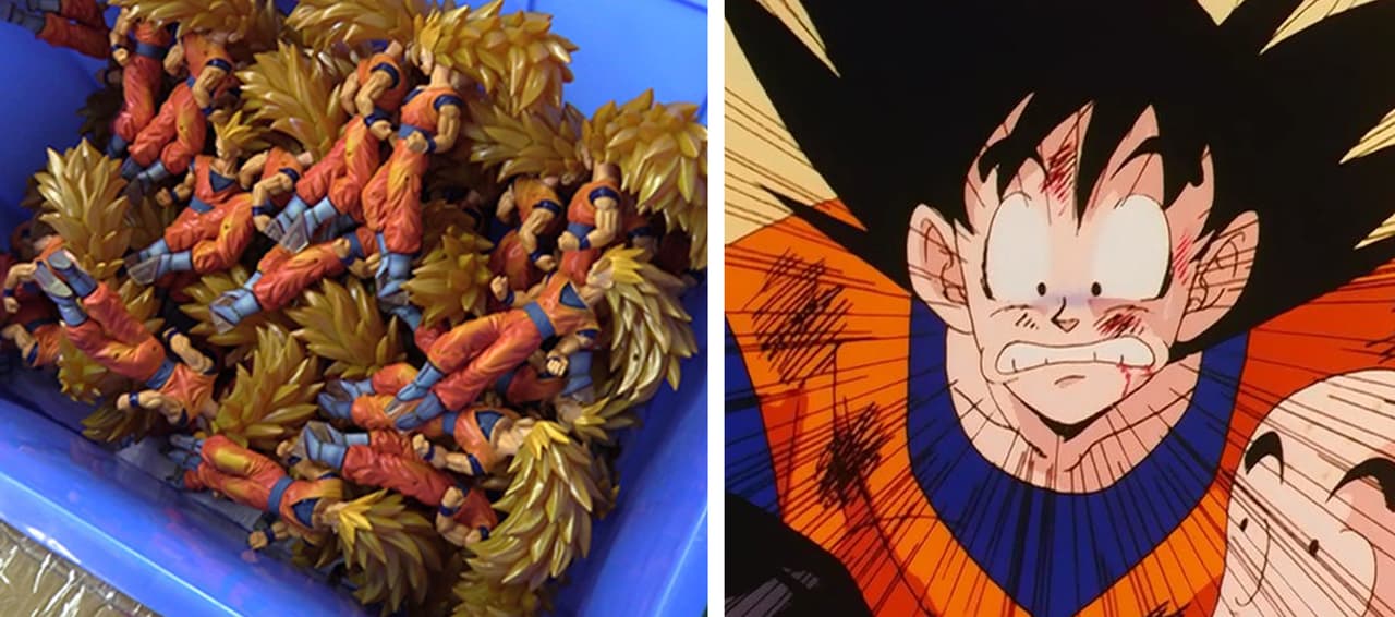 En China decomisaron un millón de juguetes piratas de distintos animes