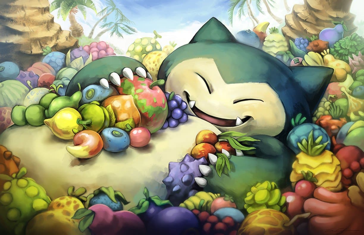 Tejen un Snorlax de tamaño real