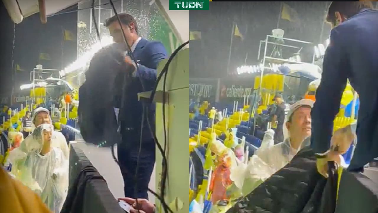 ¡Aplausos! 'Ruso' Zamogilny se convierte en héroe de fan en plena tormenta 
