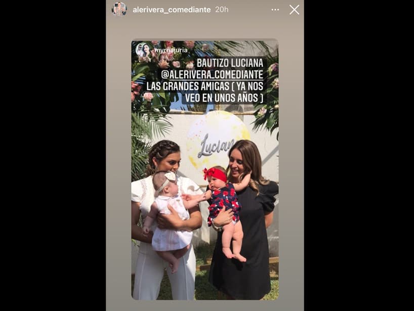 Luciana ya tiene a su primer mejor amiga.