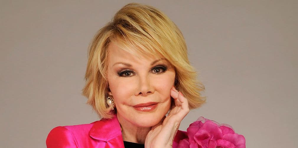 La muerte de Joan Rivers, el 4 de noviembre, conmocionó a todos y por eso está en el quinto puesto.