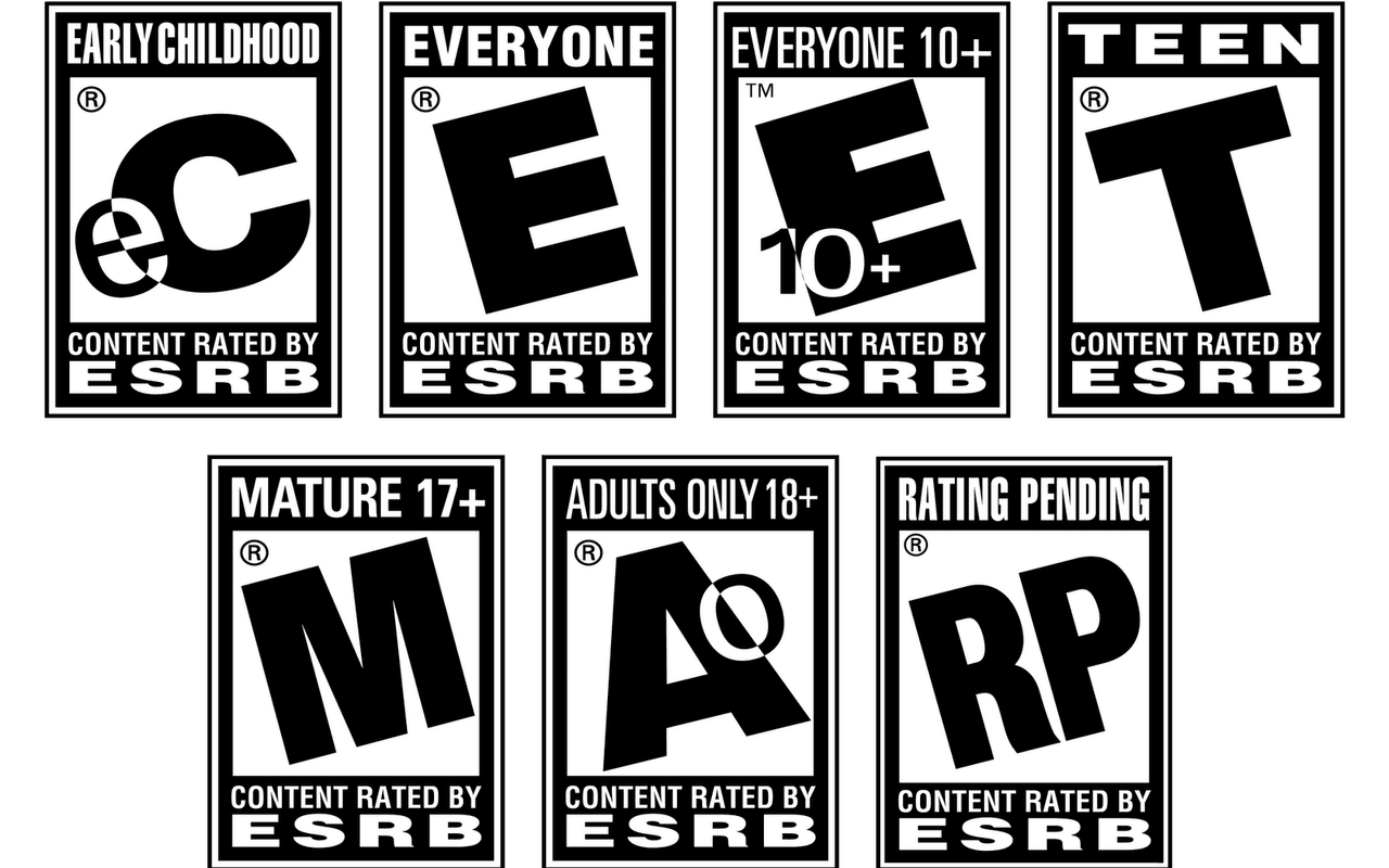 Etiquetas clasificación ESRB