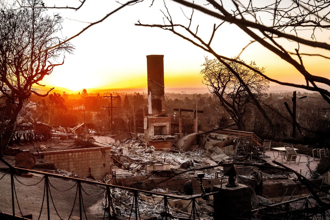 Incendios en Los Ángeles: Así amanece el sur de California en su sexto día