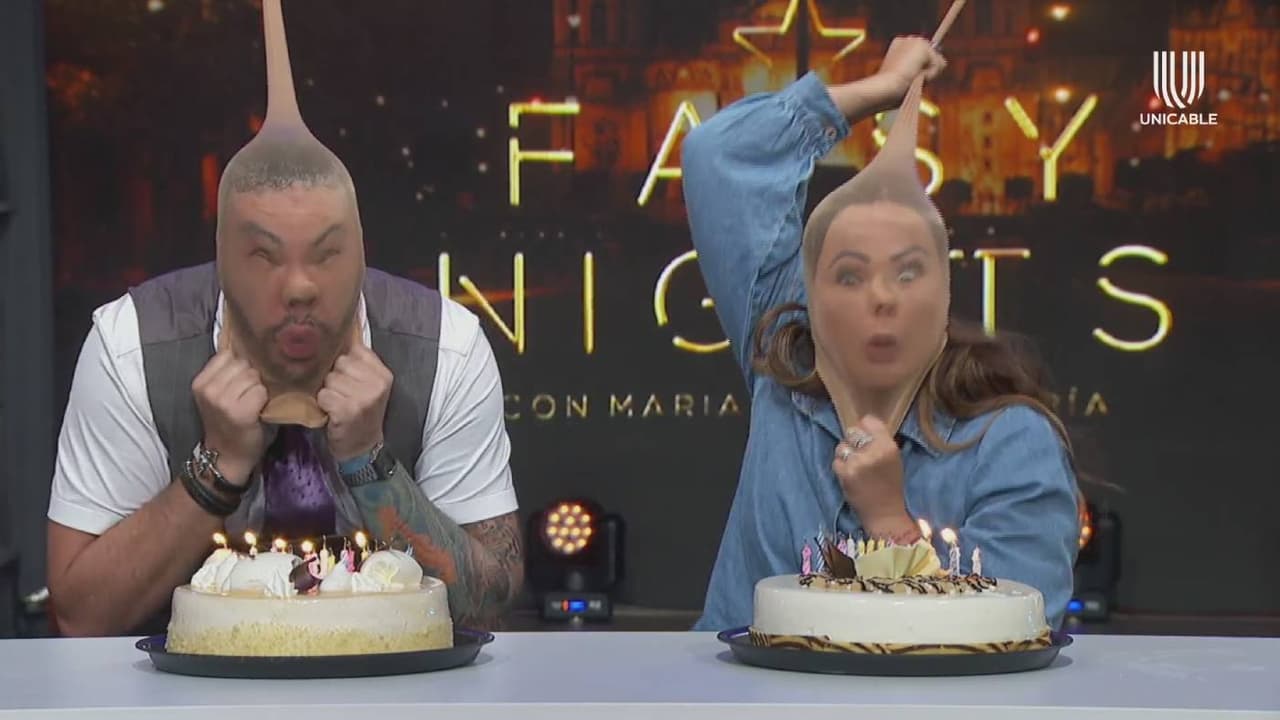 ¡Con medias y pastelazos! Así celebró Faisy su cumpleaños en Faisy Nights