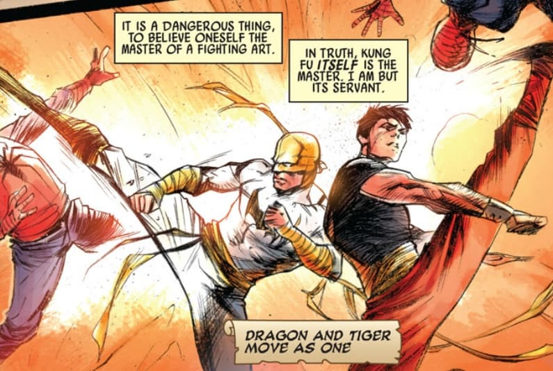 Iron Fist y Shang Chi