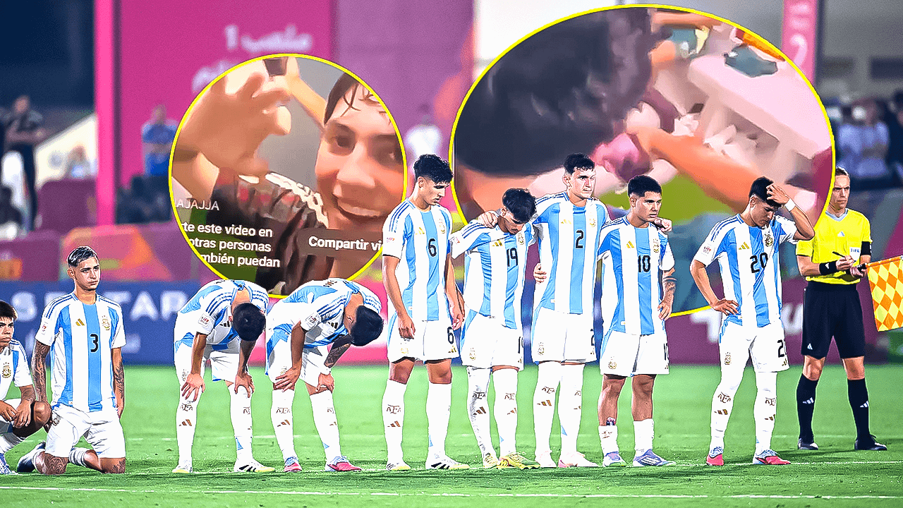 El Tri Sub 17 regresa festejo a Argentina con música del Chavo del 8