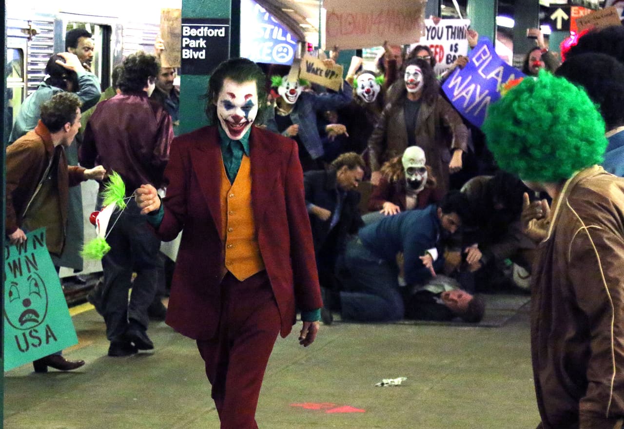 Todavía no la estrenan y México ya hizo realidad la película del Joker