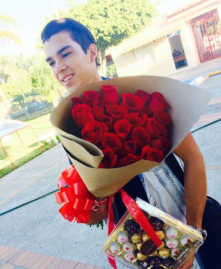 Se considera una persona romántica y esta imagen publicada en el Día de San Valentín de 2017 lo comprueba.