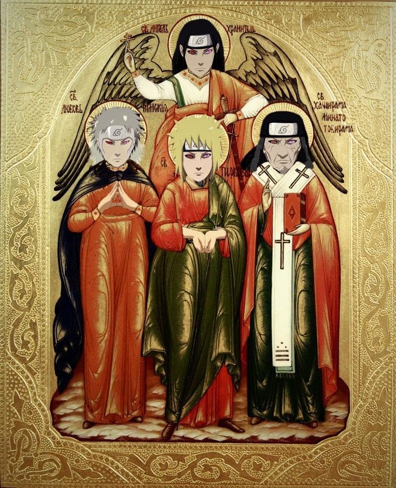 Por supuesto, debía haber una imagen de Naruto.