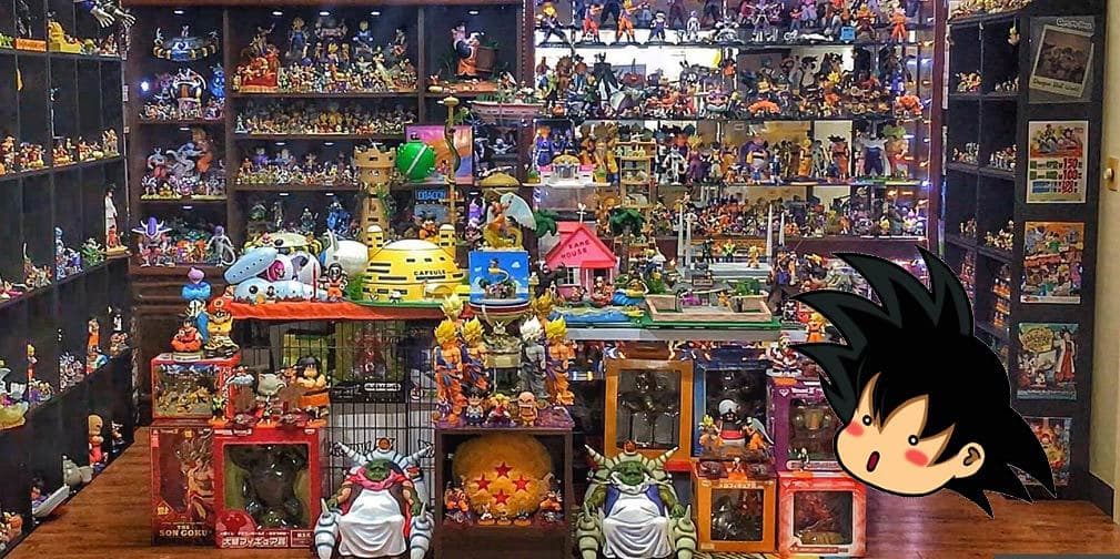 ¿Serán ellos los más grandes coleccionistas de 'Dragon Ball'?