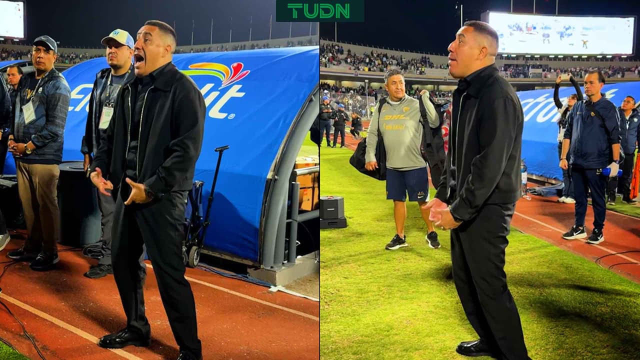 Así fue el efusivo festejo de Efraín Juárez tras el empate con Cruz Azul