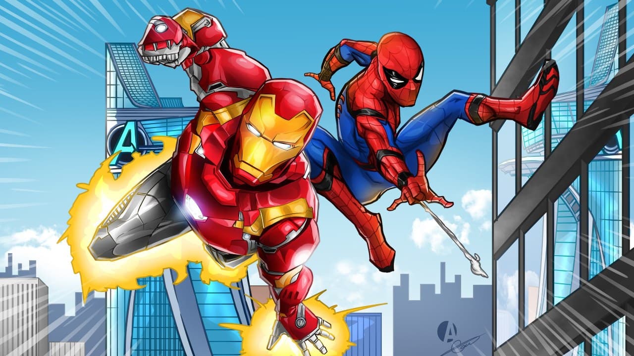 Manga de Spider Man y Iron Man, hecho por el creador de Yu Gi Oh!, llegará en 2022