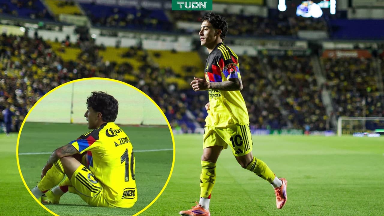 ¡Alerta en América! Zendejas sale por lesión ante Rayados