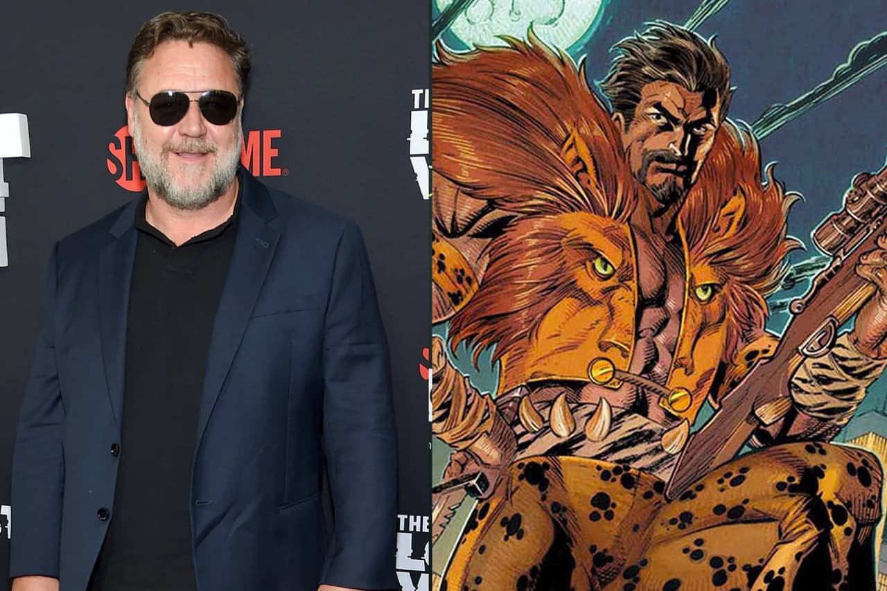 Russell Crowe se une a Kraven the Hunter, spin-off de Spider-Man