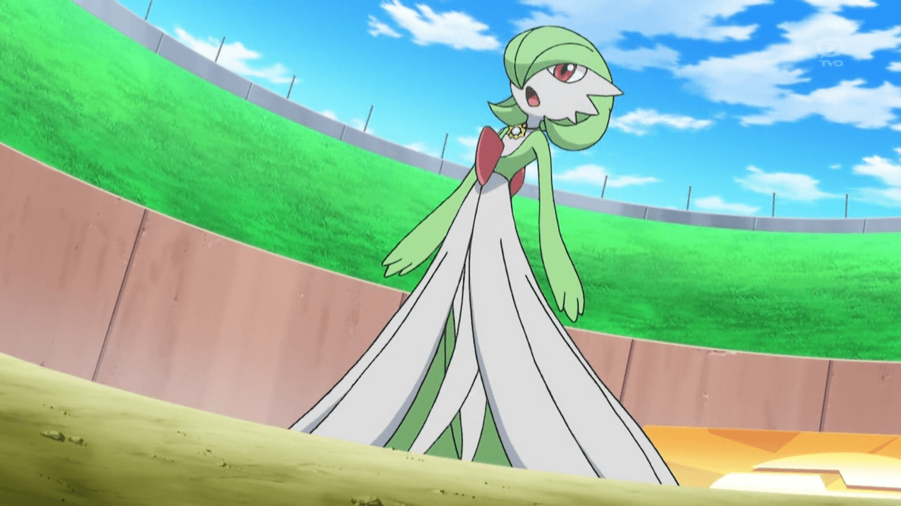 La elegancia de Gardevoir le llevó a ser parte de los diez favoritos.