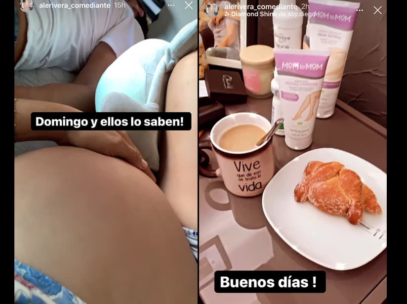 'La Jarocha' disfruta los últimos días de su embarazo