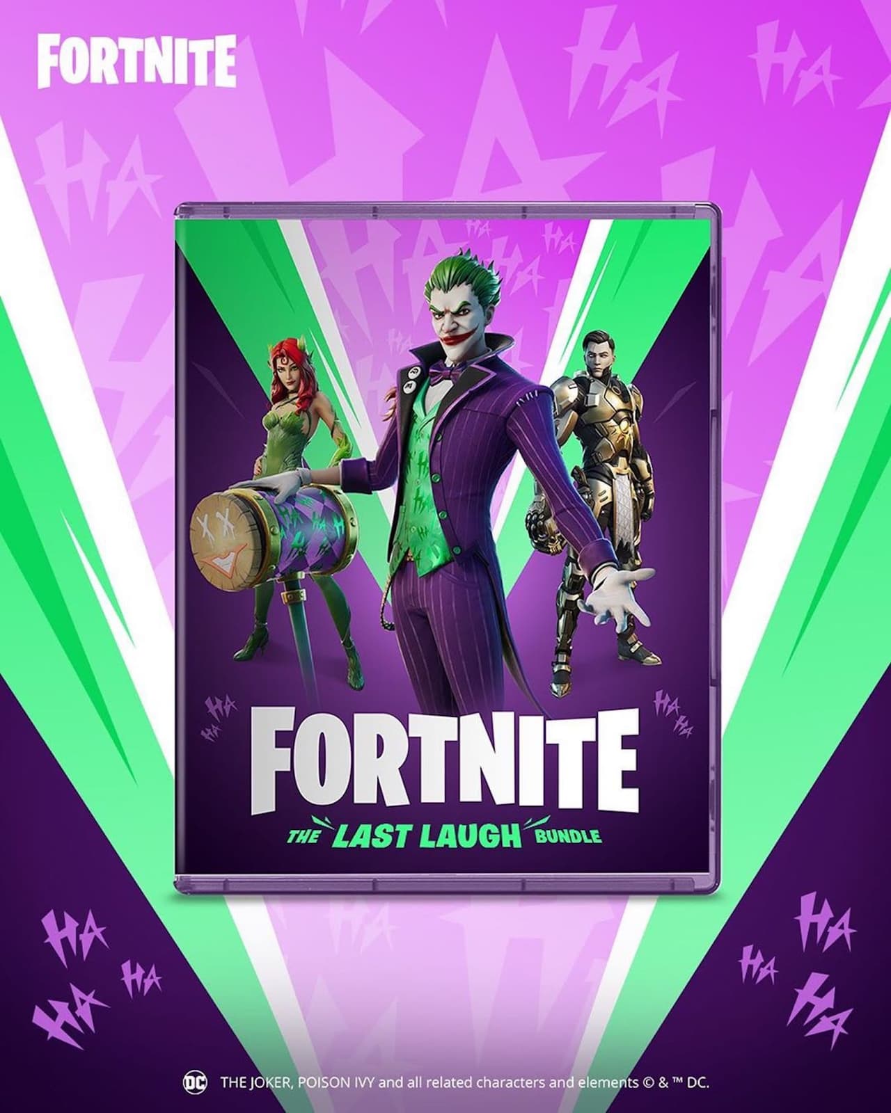Joker y Poison Ivy llegan a Fortnite, ¡ te decimos cómo conseguir los nuevo skins!