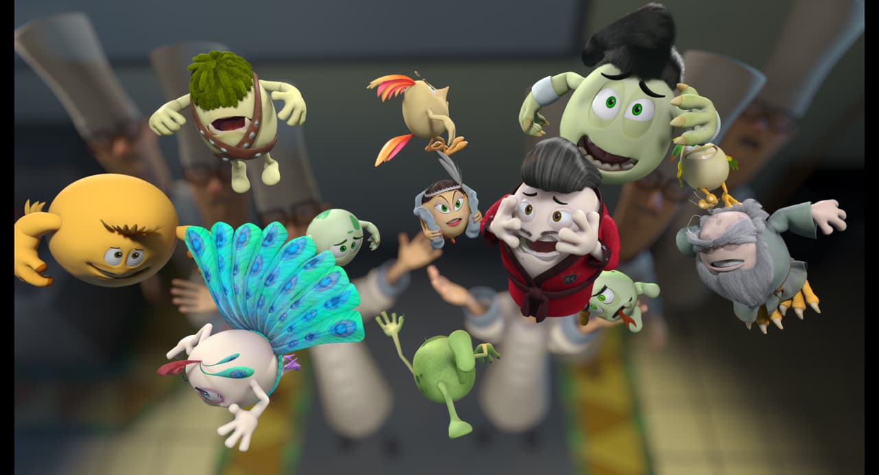 Es la cuarta película de los Huevocartoons.