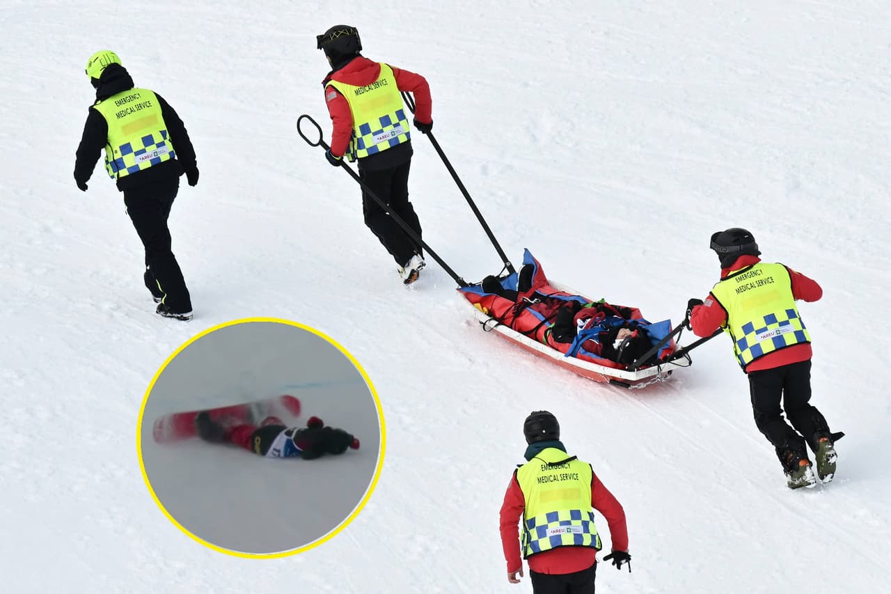 Fuertes imágenes: competidora queda inconsciente tras accidente