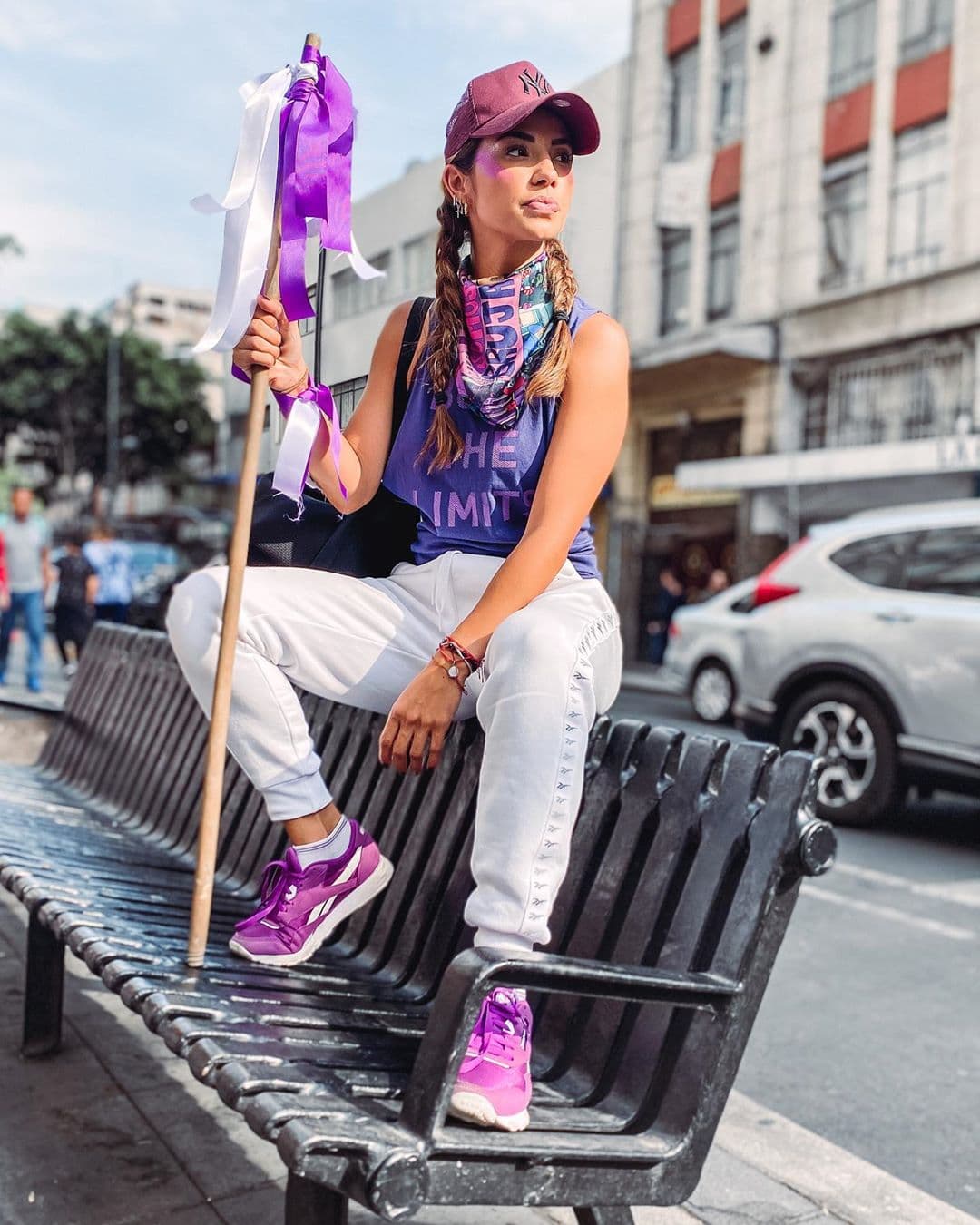 Al igual que Reno, Ferka también alza la voz por las causas en las que cree, como el pasado 8 de marzo que asistió a la marcha de mujeres en la Ciudad de México.