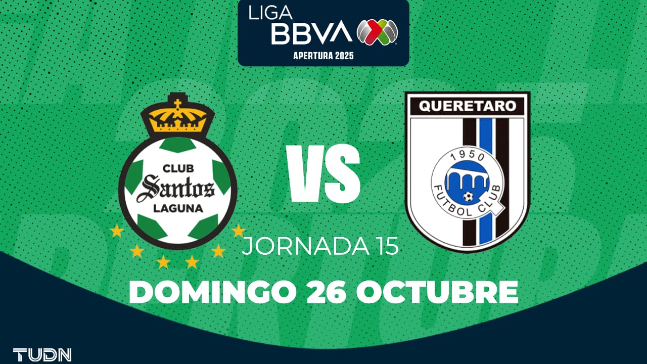 Horario y dónde ver el Santos Laguna vs. Querétaro de la Jornada 15