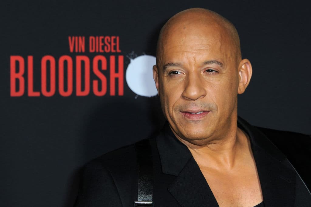 Vin Diesel también fue parte del evento. Aquí interpreta a Ray Garrison, un soldado masacrado que es reanimado con nanotecnología que le da superpoderes.