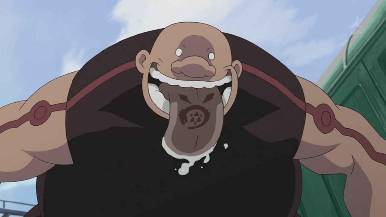 Si eres el pecado de la Gula encarnado, no esperes ser delgado. Eso no te quitará lo aterrador, como pasó en Full Metal Alchemist.