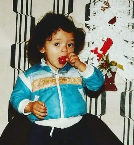 ¡Y así se veía Jessica cuando era niña!