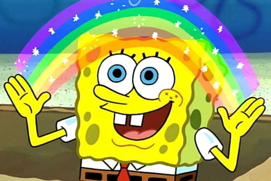 Los memes de Bob Esponja son filtros de Snapchat