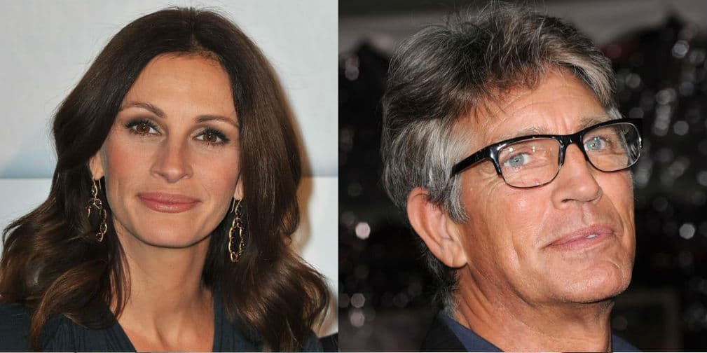 2. Eric y Julia Roberts: El actor fue superado por su hermana, quien se convirtió en estrella de Hollywood.