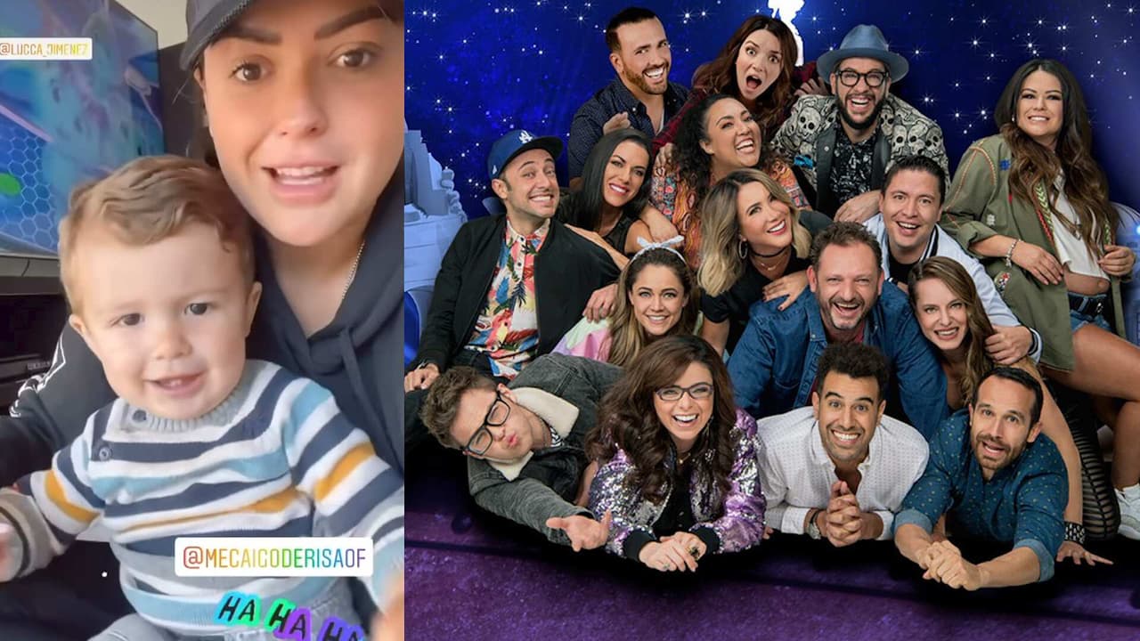 Mariana Echeverría ensaya con su hijo para la nueva temporada
