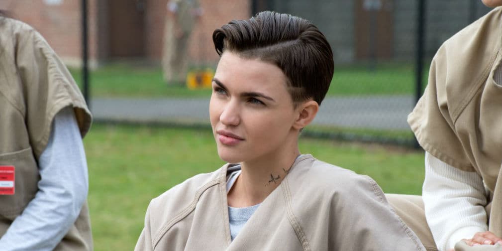 13. Stella Carlin: Esta sensación del Internet apareció en la tercera temporada de Orange is the New Black.