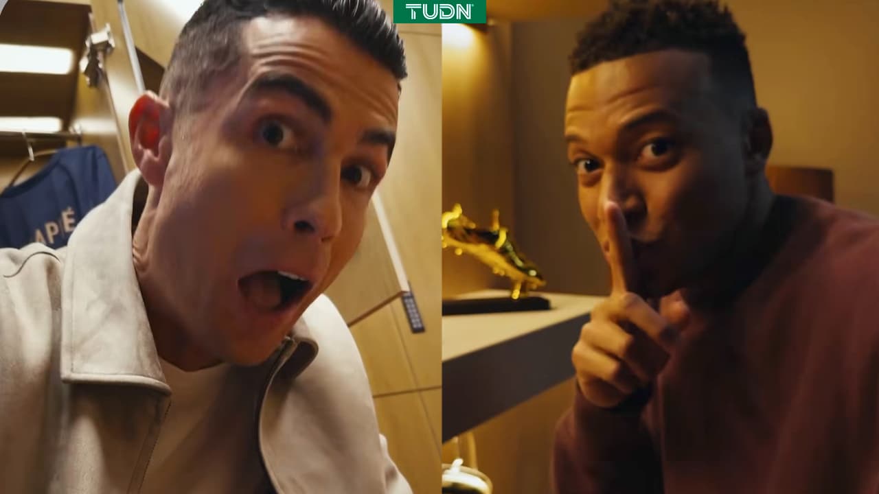 Cristiano Ronaldo le juega broma a Kylian Mbappé para vengarse