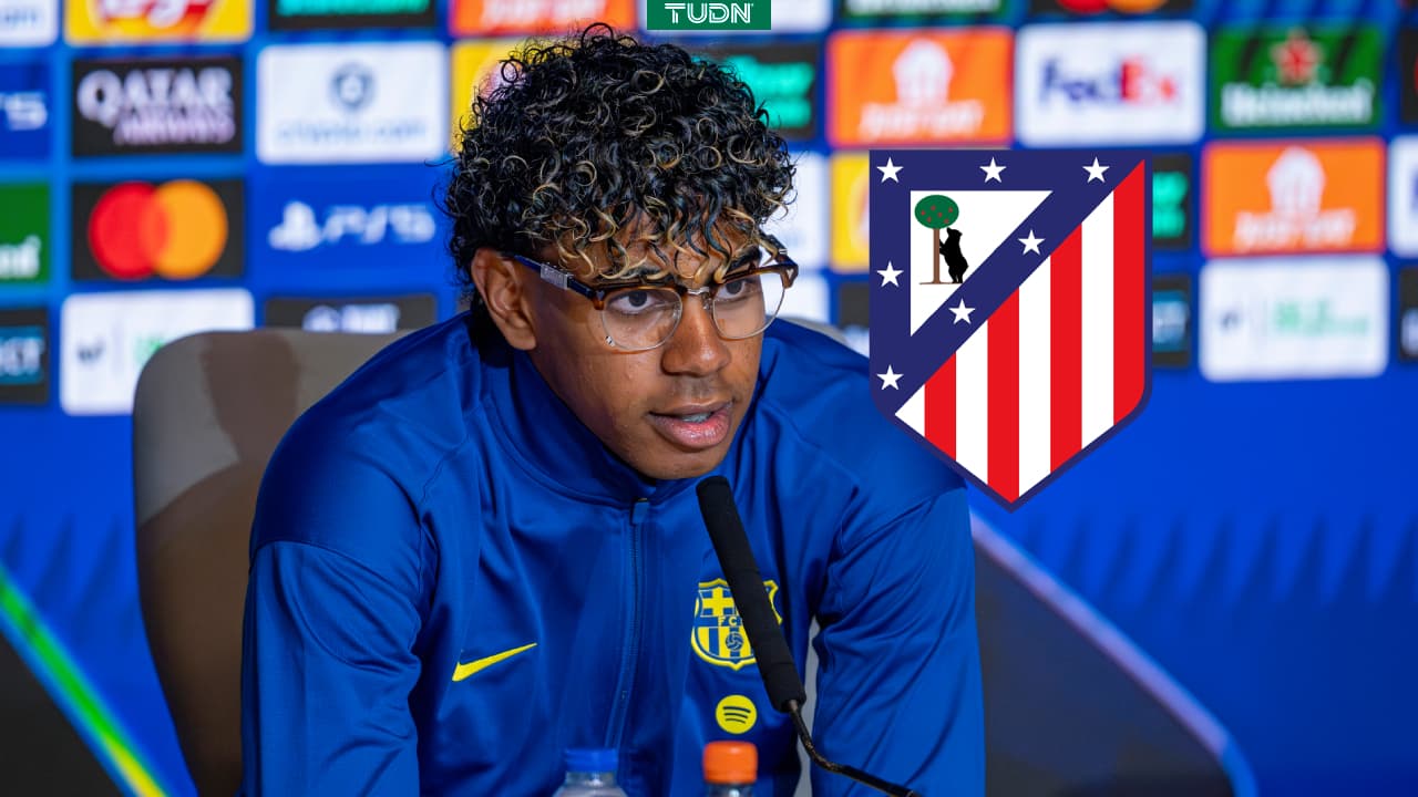 Lamine Yamal reta a Simeone y advierte con remontar al Atlético de Madrid