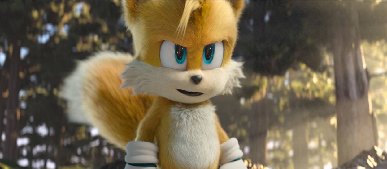 Tails en 'Sonic 2 La Película'