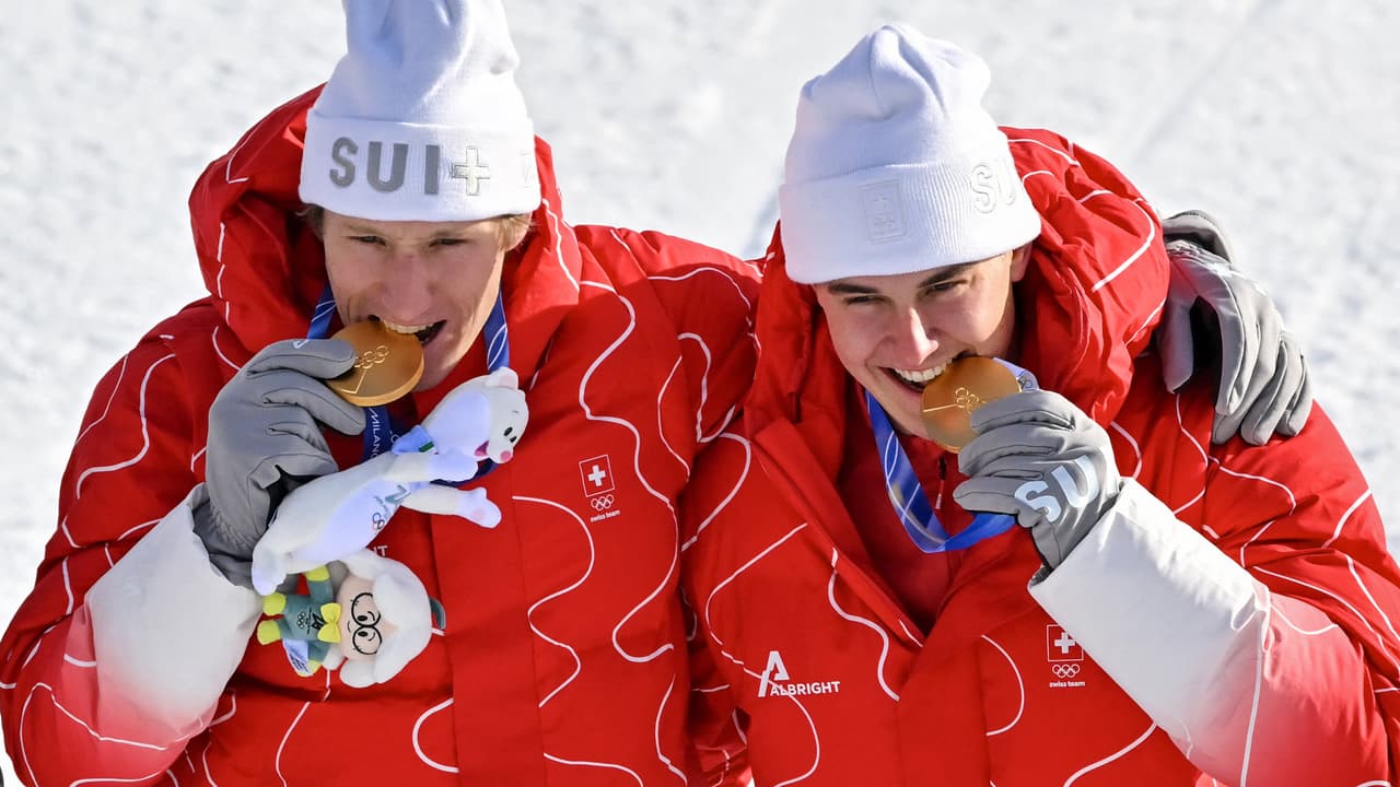 Franjo von Allmen es el primer bicampeón de Milano Cortina 2026