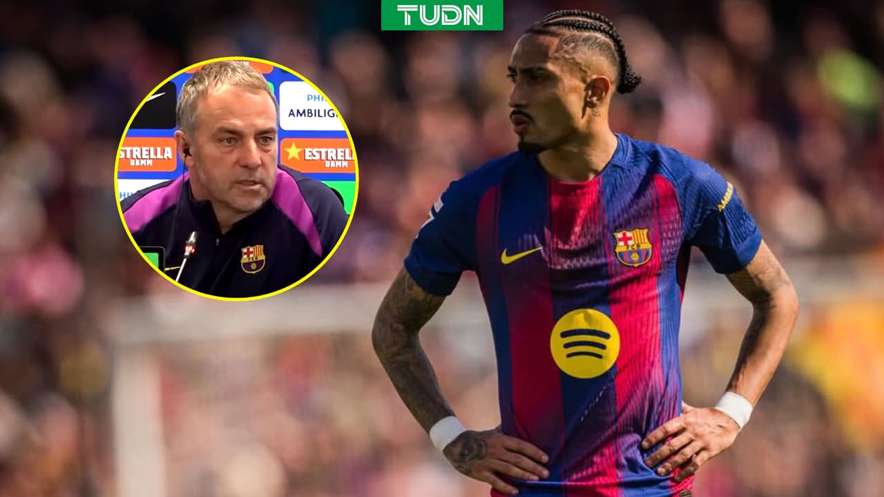 Flick habla sobre la baja de Raphinha y revela decisión de Barcelona