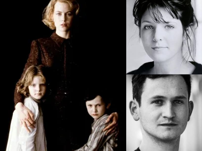 Alika Mann y James Bentley tenían 11 y 9 años, respectivamente, cuando protagonizaron la película ‘Los Otros’ (2001). Mientras que Alakina dejó la actuación para centrarse en la pintura, James se dedica al teatro.