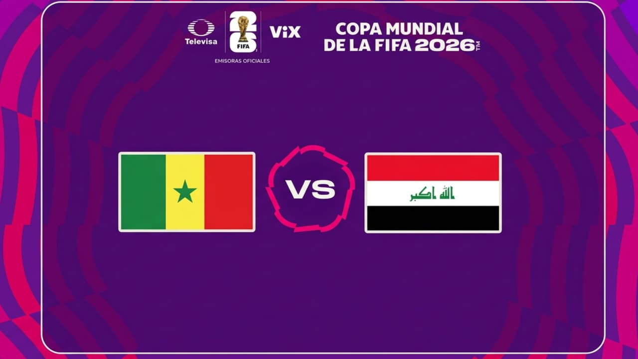 Senegal vs. Irak: Ve aquí el partido EN VIVO