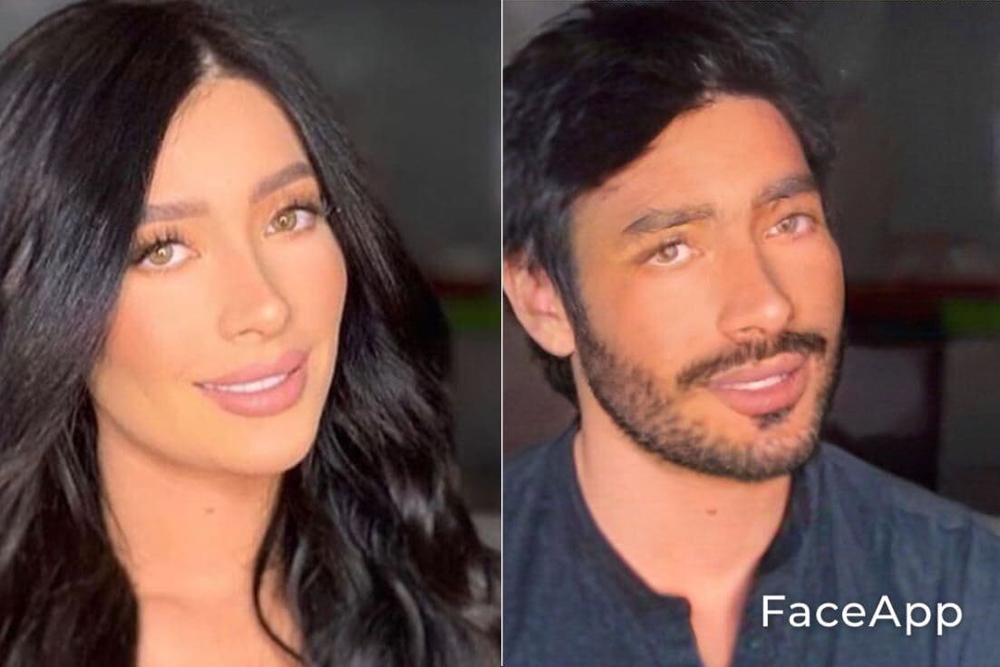 Brenda Zambrano, la novia de Guty, sigue con facciones finas pero varoniles, parece que seguirían siendo una bonita pareja.