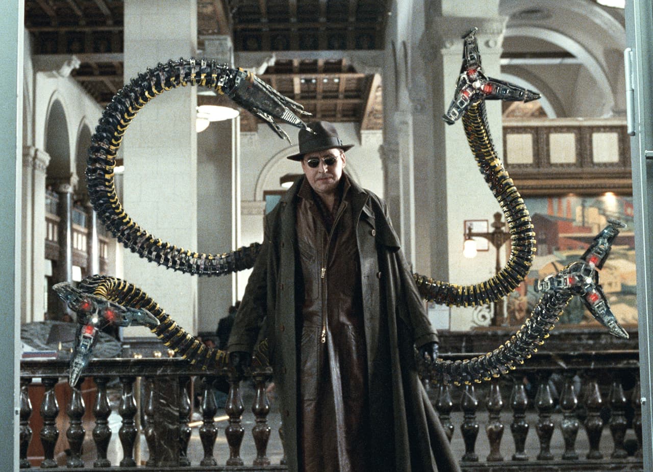 Alfred Molina como Doctor Octopus en 'Spider-Man 2'