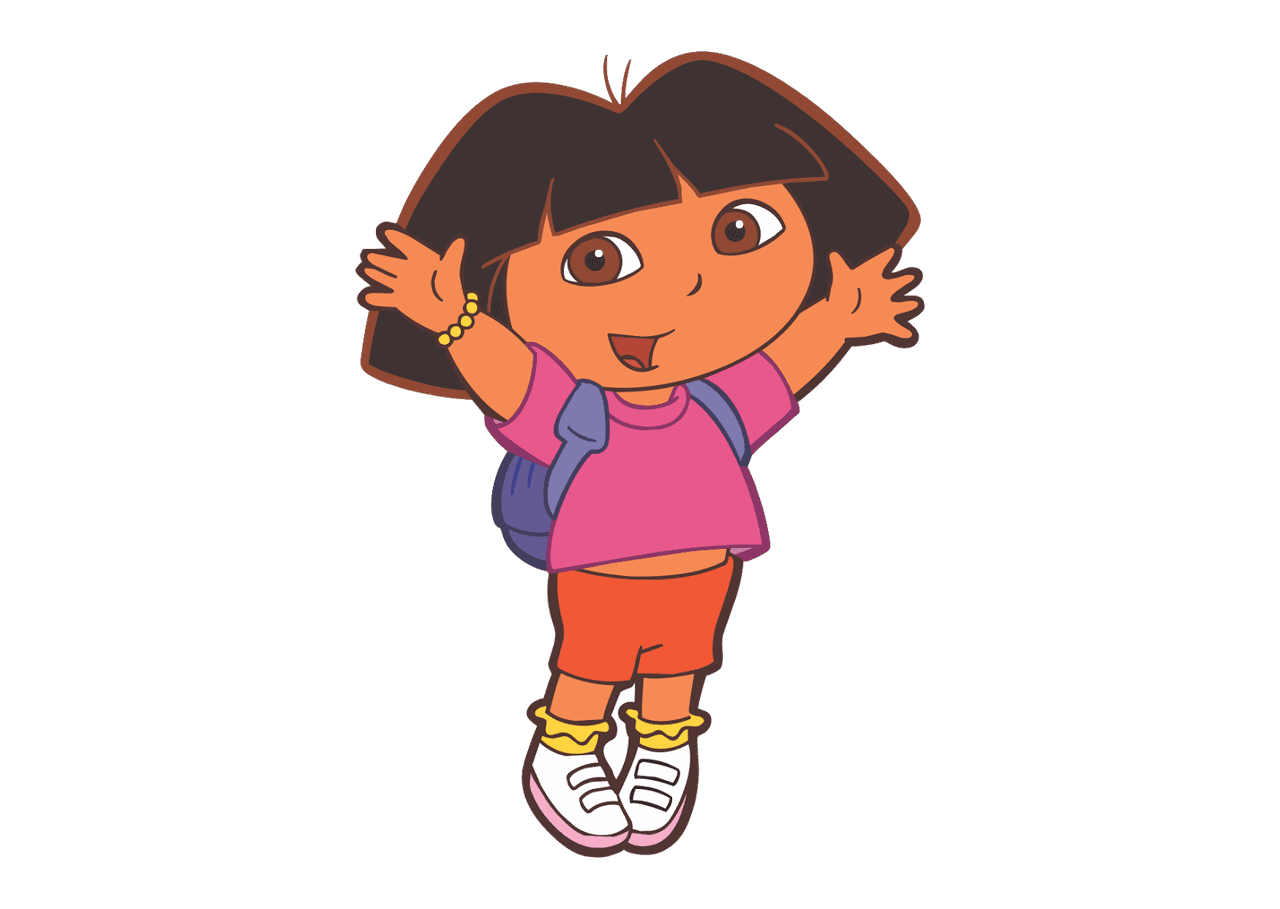 Curiosamente, el personaje animado es un año mayor que la actriz, pues la caricatura salió en el 2000 y Moner nació en 2001.