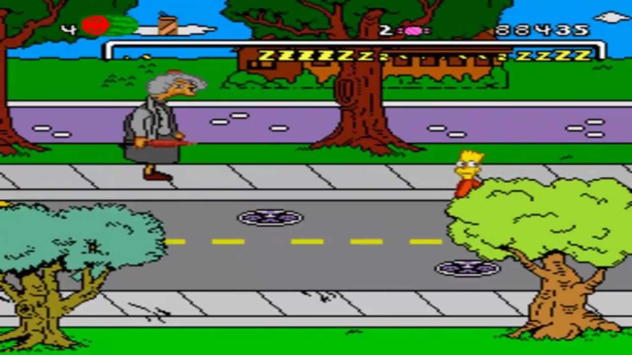 The Simpsons: Bart's Nightmare: Había joyas como ésta donde nos metíamos en las pesasdillas del joven Bartolomeo J. Simpson.
