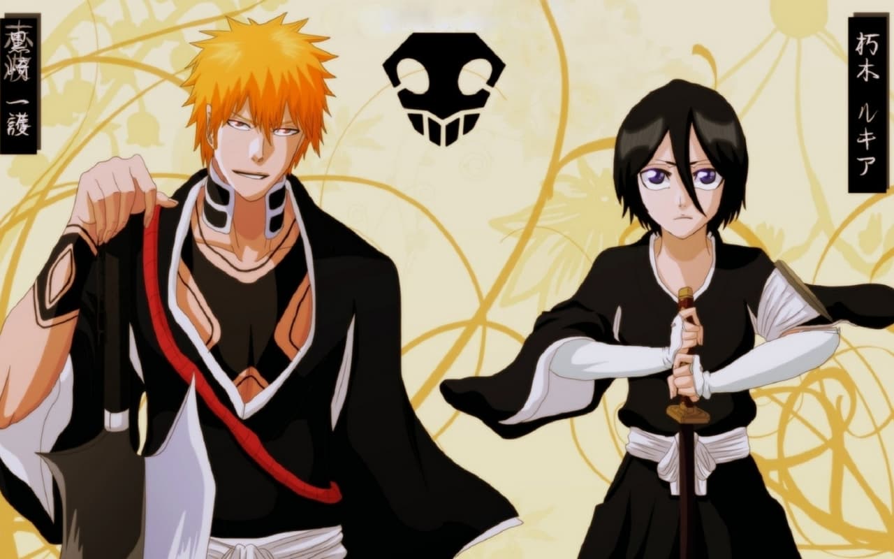 Aprende a dibujar a Ichigo y Rukia de Bleach