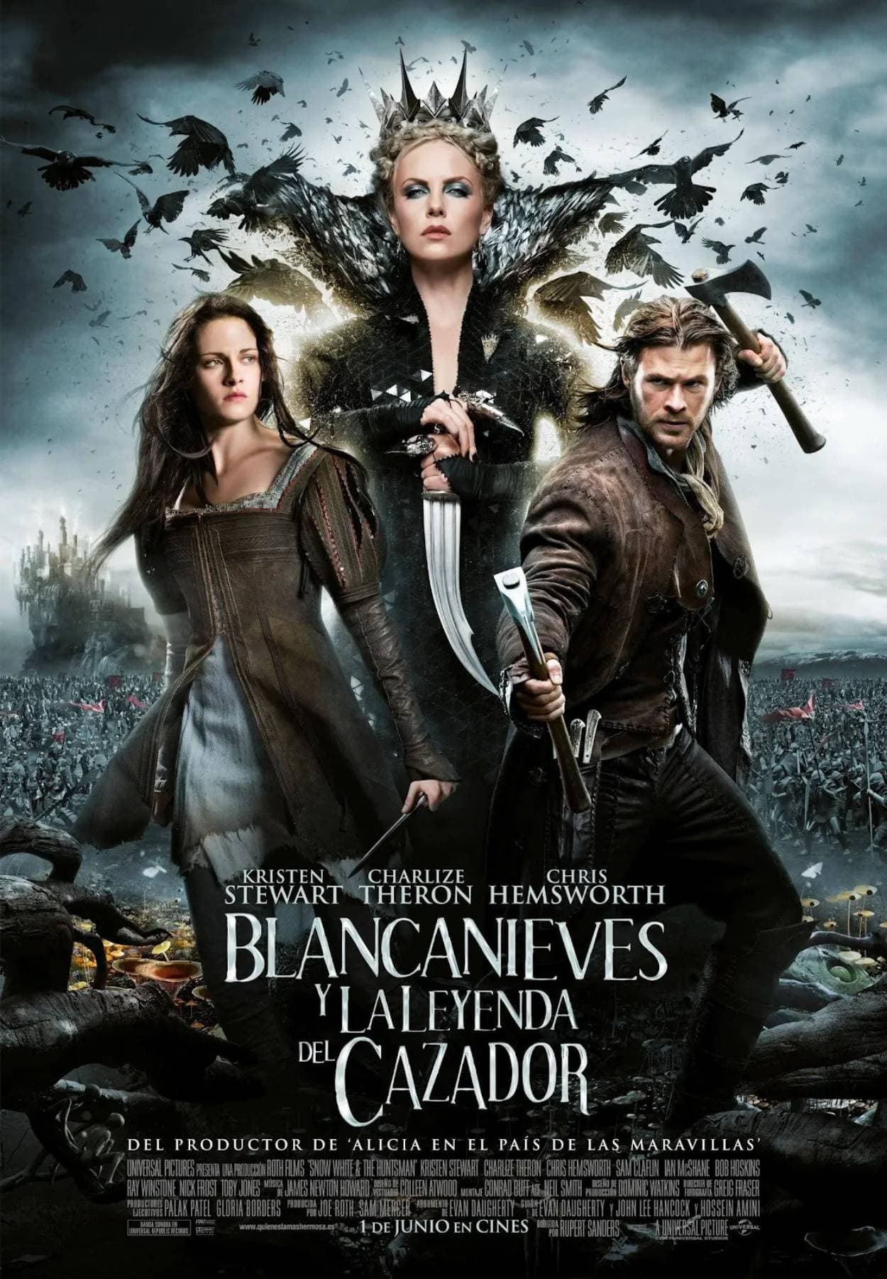 Chris Hemsworth regresa a Canal 5 con ‘Blancanieves y el cazador’
