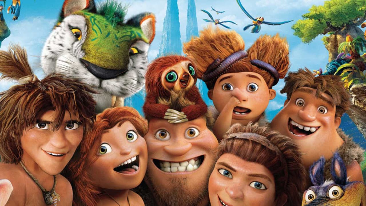 Una familia de cavernícolas como Los Croods, con sus peculiares momentos y enternecedora historia, llegó en 2013.
