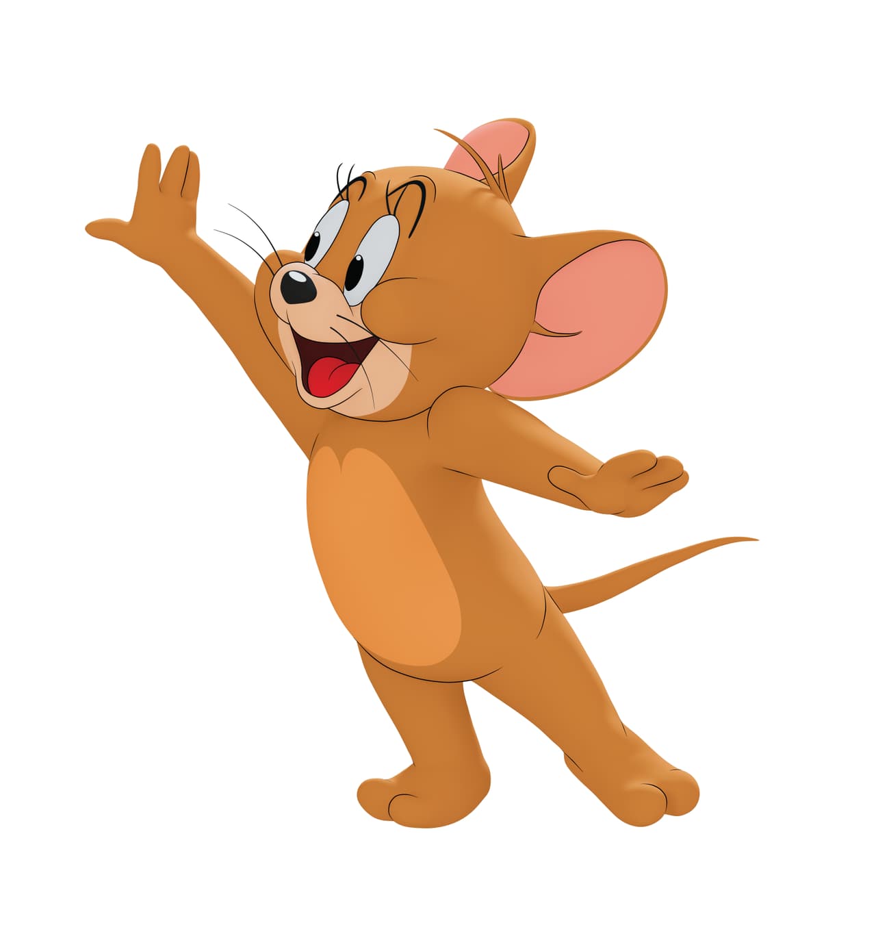 Los animadores respetaron el diseño original para este largometraje que mezcla acción real con animación 2D.