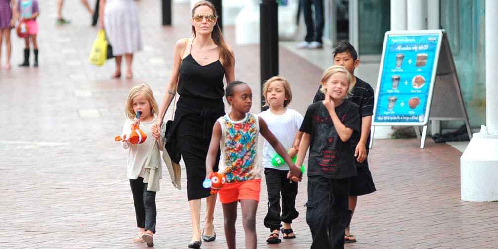 Angelina Jolie no compartirá la custodia de sus hijos