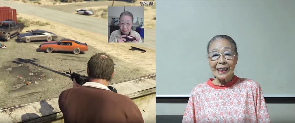 Esta abuelita gamer de 89 años tiene su propio canal de YouTube