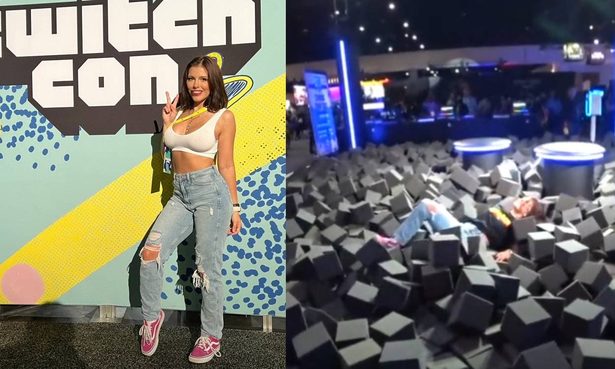 Adriana Chechik se fractura durante juego en la TwitchCon